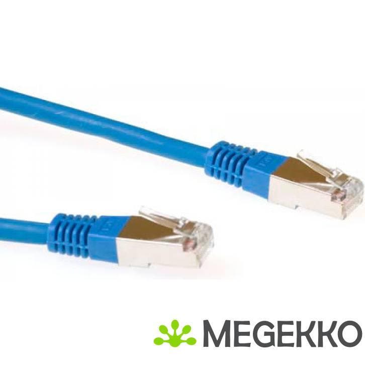 ACT Blauw 15 meter LSZH SFTP CAT6 patchkabel met RJ45, Computers en Software, Overige Computers en Software, Nieuw, Verzenden