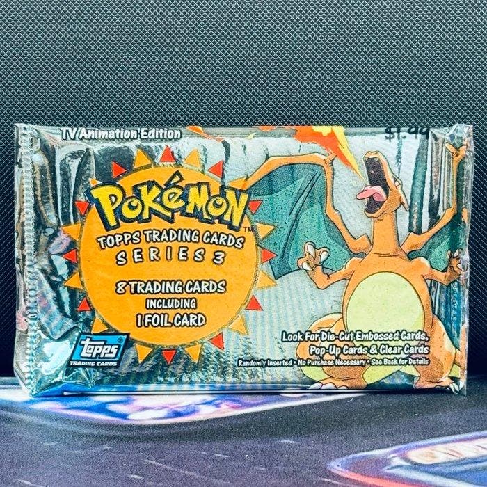 Pokémon Booster pack - Topps Trading Cards Series 3 2000, Hobby en Vrije tijd, Verzamelkaartspellen | Pokémon