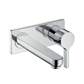 Bieden: Hansgrohe Metris S stainless steel wash, Ophalen of Verzenden