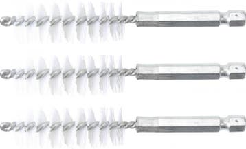 Bgs Technic Borstelschijf 17 mm 6,3 mm (1/4) 3-dlg, Auto-onderdelen, Verzenden, Nieuw