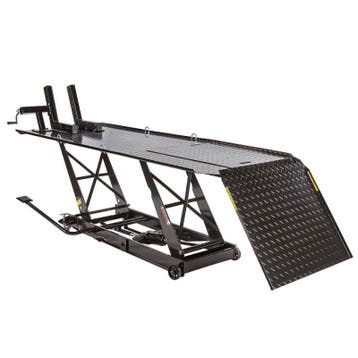 Extra brede heftafel voor motor hydraulisch zwart, Ophalen of Verzenden