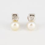 Boucles doreilles - 18 carats Or blanc - 0.50ct. tw., Bijoux, Sacs & Beauté, Boucles d'oreilles