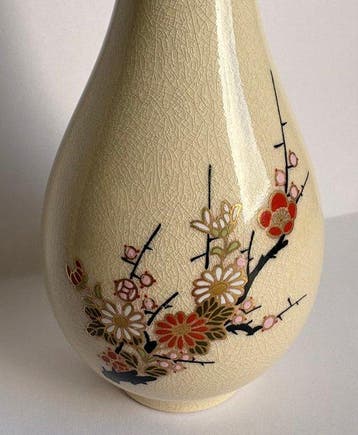 Vase - Faïence - Japon - Satsuma (Sans prix de réserve)