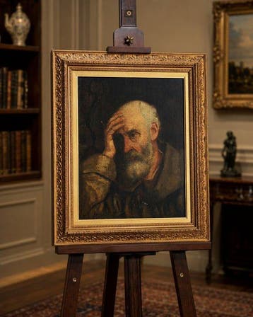 Jusepe de Ribera (1591-1651), Naar - Le vieux philosophe