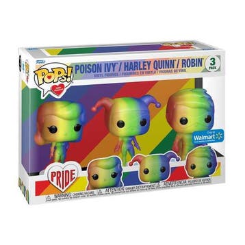 Funko Pop DC  Poison Ivy  Harley Quinn  Robin  Walmart, Collections, Verzenden