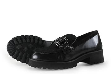 VIA VAI Loafers in maat 37 Zwart, Kleding | Dames, Schoenen, Verzenden, Zwart, Overige typen, Zo goed als nieuw