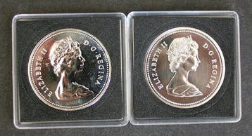 Canada. Elizabeth II. 1 Dollar 1975-1979 (Lot of 2 coins)