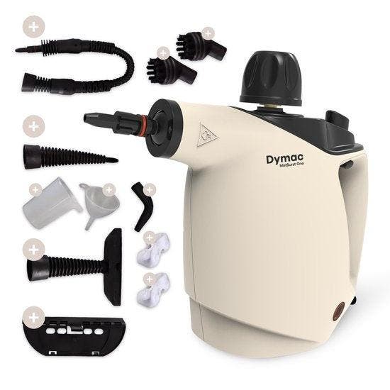 2dekans | Dymac MistBurst One - Handstoomreiniger - 450ML, Doe-het-zelf en Bouw, Reinigingsmachines, Ophalen of Verzenden