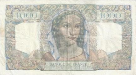 1 000 Francs France Fay 41/04 1000 Francs Minerve Et Herc..., Postzegels en Munten, Bankbiljetten | Europa | Niet-Eurobiljetten