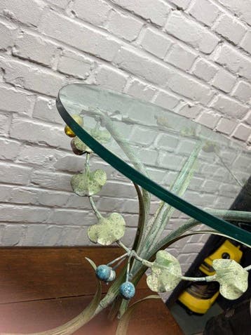 Salontafel - Glas, Metaal