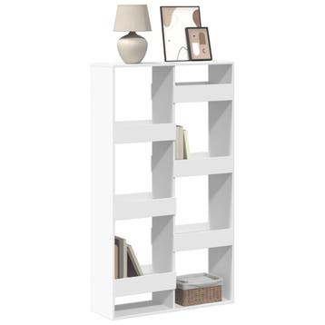 vidaXL Boekenkast 100x33x175 cm bewerkt hout wit, Verzenden