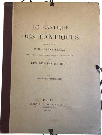 Ernest Renan / Alexandre Bida - Le Cantique des Cantiques -