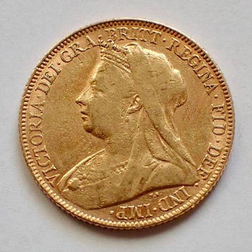 Royaume-Uni. Victoria. Sovereign 1900