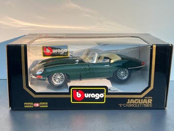 Bburago 1:18 - Model sportwagen - Jaguar E Cabriolet 1961 -