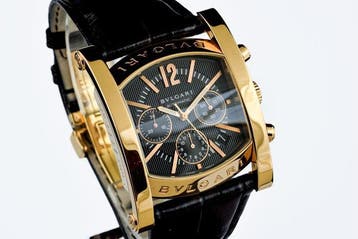 Bvlgari - Assioma 18K Pink Gold Chronograph Automatic, Nieuw