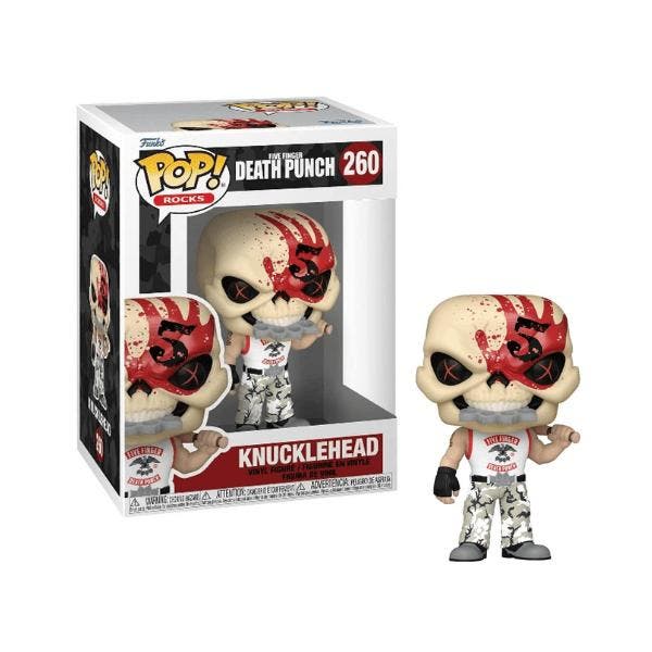 Funko Pop! Rocks: Five Finger Death Punch - Knucklehead, Collections, Jouets miniatures, Envoi