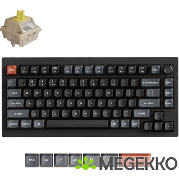 Keychron V1 Ultra Silk POM Banana Switch Draadloos, Computers en Software, Verzenden, Nieuw