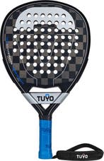 2dekans | Padel Racket - TUYO - Silver Stealth+ - voor de, Sports & Fitness, Ophalen of Verzenden