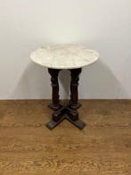 Vintage Marmeren Tafel - T1545- Vintage/Café, Ophalen, Nieuw