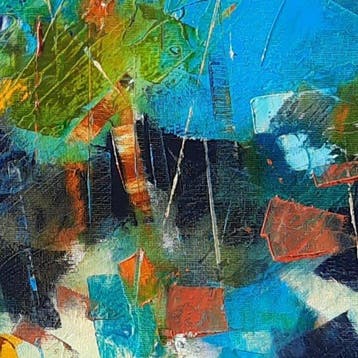 MURSIC - PERDU DANS LA FORÊT, Antiquités & Art, Art | Peinture | Moderne