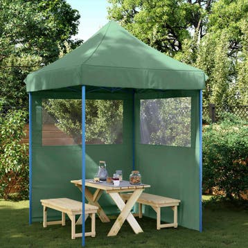 vidaXL Partytent 200 x 200 x 306 cm Groen Oxford Stof, Verzenden, Nieuw