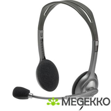Logitech H110 Stereo Bedraad Grijs, Verzenden, Nieuw
