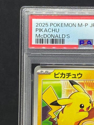 Pokémon - 1 Graded card - Pikachu Mcdonalds Promo 020/M-P