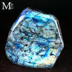 Topkwaliteit labradoriet vrije vorm - goudkleurig/blauw