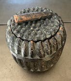 Zonder minimumprijs - Humidor - Faience - Antieke tabakspot
