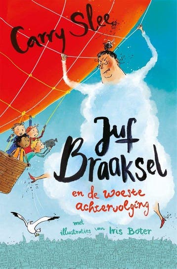 Juf Braaksel 5 - Juf Braaksel en de woeste achtervolging, Boeken, Verzenden, Gelezen