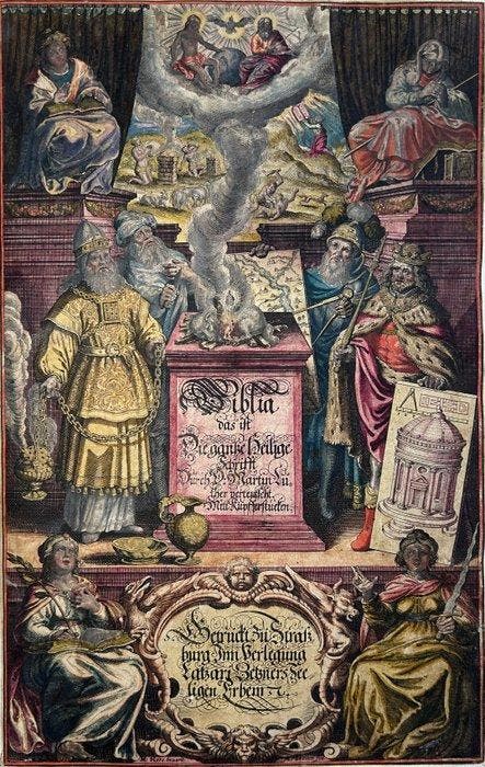 Matthäus Merian - Biblia, Das ist die gantze Heilige Schrift, Antiquités & Art, Antiquités | Livres & Manuscrits