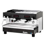 Espressomachine | HRC | Zwart/RVS | Automatisch | 2 Groepen, Verzenden, Nieuw in verpakking