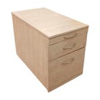 Houten ladeblok 43x76 5x60 cm met 3 lades op 4 wielen, Ophalen of Verzenden, Nieuw in verpakking