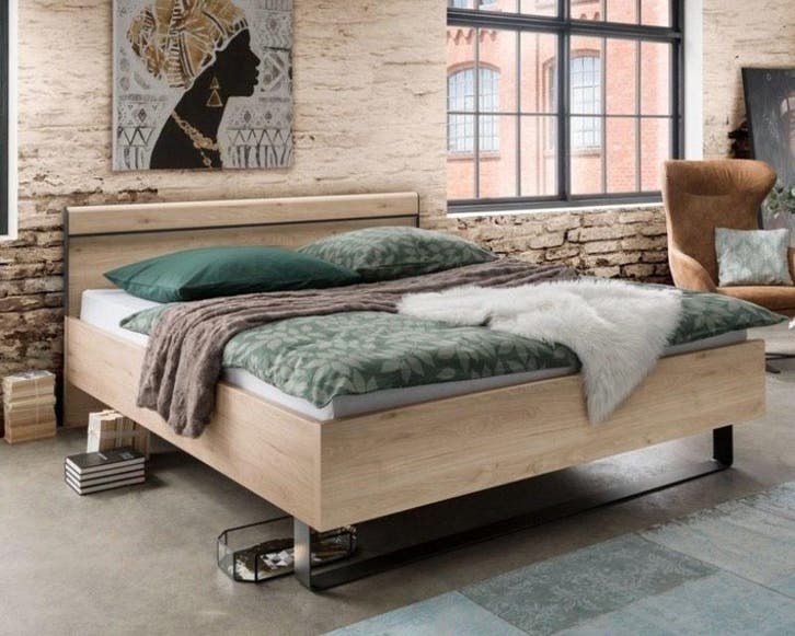 Ledikant Brussel - 160 x 220, Maison & Meubles, Chambre à coucher | Lits