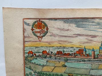 Allemagne - Lippe, Dortmund; Georg Braun & Frans Hogenberg -
