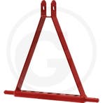 Trekbok cat. 1 (Minitractor) - 537x60x30 - 7 gaten - drie..., Ophalen of Verzenden