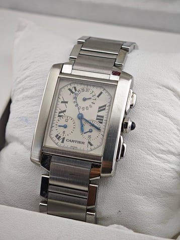 Cartier - Tank Française - 2303 - Unisexe - 2000-2010