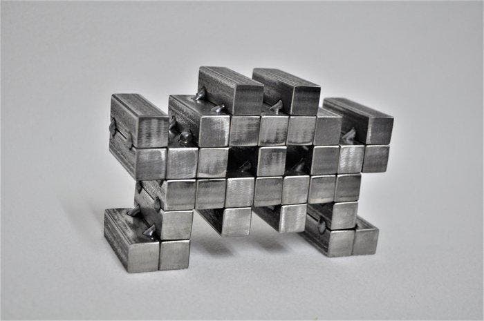 Hurjui (1977) - Full Metal Space Invader, Antiek en Kunst, Kunst | Schilderijen | Modern