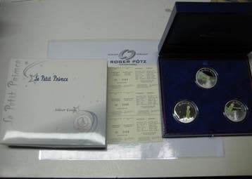 Frankreich 3 x 1,50 Euro 2007 Kleiner Prinz Petit Prince..., Verzenden