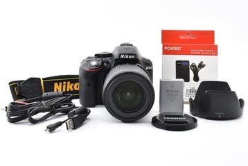 Nikon D5300 + Tamron AF 3.5-6.3/18-200mm Di II VC (B018), Nieuw