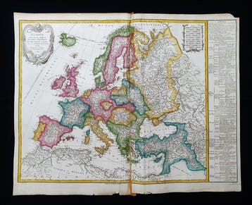 Europa - Europees Rijk; Robert de Vaugondy - Europe....., Boeken, Nieuw