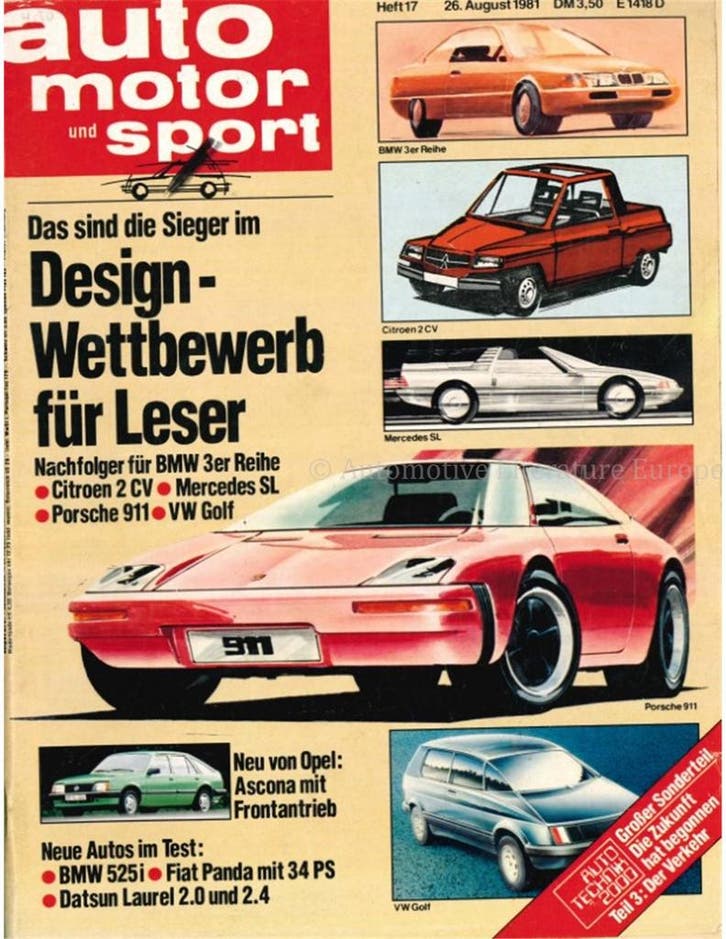 1981 AUTO MOTOR UND SPORT 17 DUITS, Hobby & Loisirs créatifs, Trains miniatures | HO