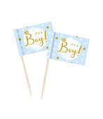 ItS A Boy Cupcake Toppers, Verzenden