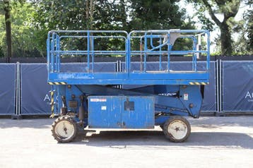 Veiling: Schaarhoogwerker Upright SL26SL Diesel 680kg 9.93m, Ophalen