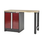 Heavy Duty werkbank met hardhouten werkblad en, Bricolage & Construction, Établis, Ophalen of Verzenden