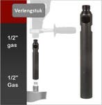 Verlengstuk voor kernboren 1/2Gas----1/2Gas, Verzenden, Nieuw