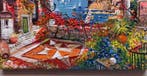 Ernesto De Michele (1971) - Window on Sorrento, Antiquités & Art, Art | Peinture | Classique