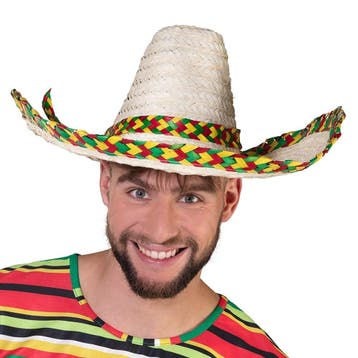 Sombrero Fiesta 48cm, Verzenden, Nieuw