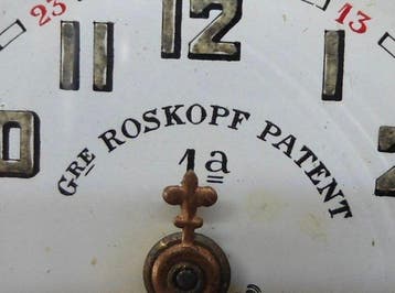 Gre Roskopf Patent - Railroad Pocket watch - 1900-1949, Nieuw