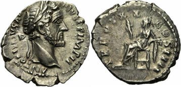 Roemisches Kaiserreich Antoninus Pius Denar Rom 156/157 T..., Verzenden